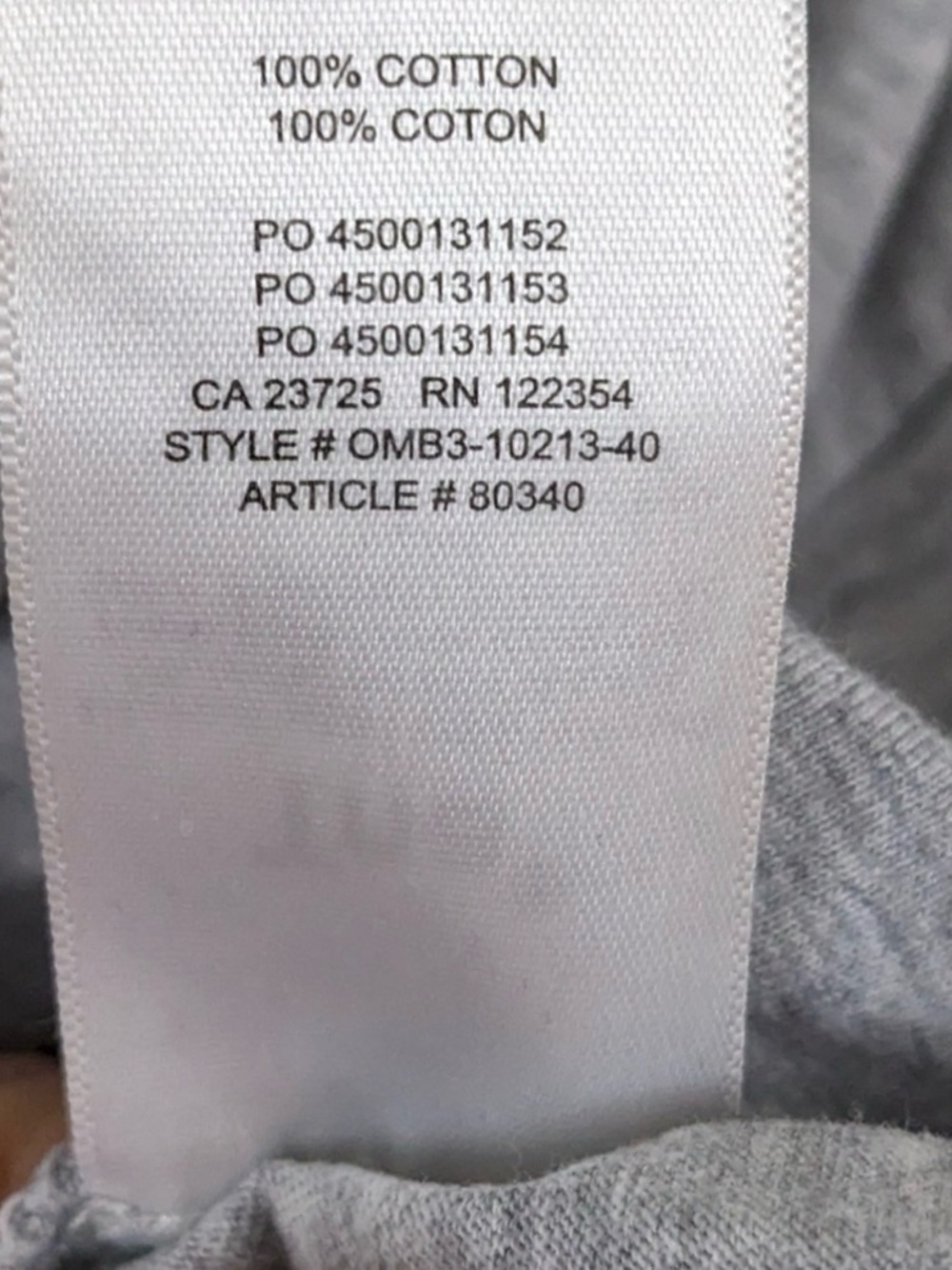 TNA / Aritzia - Athletic Gray Cropped Long-Sleeve Tee. Size: M - Picture 4 of 7